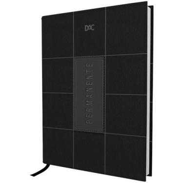 Imagem de Agenda Permanente Preta 168 Folhas 134X190MM - DAC