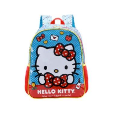 Imagem de Mochila Hello Kitty X16 - Resistente - PVC - Alças Acolch. - Xeryus