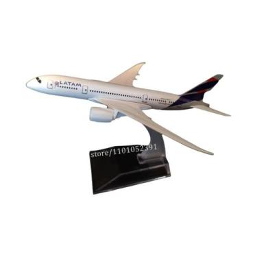 Imagem de Réplicas De Aviões Em Metal Boeing Airbus A320 A330 A380 B747 B777 Esc