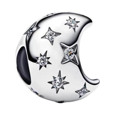 Imagem de Pingente De Família DIY Escrito À Mão Para Pulseira De Prata Europeia,