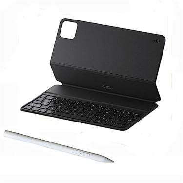 Imagem de Caneta Stylus original Mi Pad 6 e teclado Mi Pad 6, caneta Bluetooth e teclado magnético para Xiaomi Mi Pad 6 Pro/Mi Pad 6 (caneta Stylus com teclado preto normal)