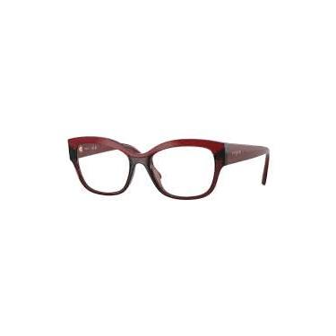 Imagem de Armação para Óculos Vogue Eyewear 0VO5635U 3225 Tam 53 / Vermelho