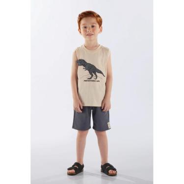 Imagem de Conjunto Regata e Bermuda Infantil Up Baby-Masculino