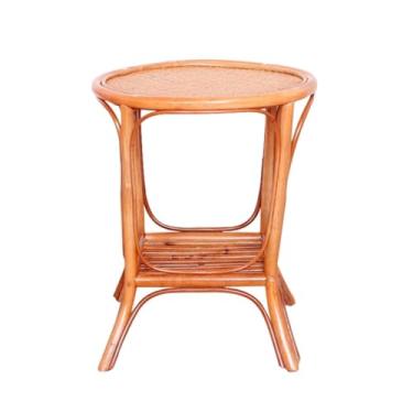 Imagem de Mesa de centro varanda sofá mesa lateral para casa, sala de jantar ou sala de estar mesa de centro redonda sala de estar mesa pequena casa varanda quarto mesa de centro de vidro sentado