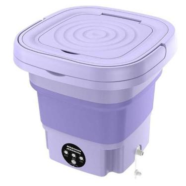 Imagem de Mini Máquina Lavar Roupa Dobrável