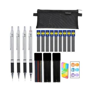 Imagem de Lápis Mecânico Antiderrapante Soft Set Grip 05 07 09 20mm Para Desenho