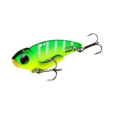 Imagem de Isca De Metal VIB 7g 10g 15g Com Anzóis Triplos, Spinnerbait, Isca De 
