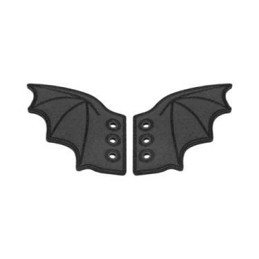 Imagem de Acessório De Decoração DIY Com Bordado De Asas De Morcego Brilhantes P