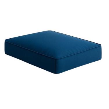 Imagem de Caminha Futon Pet M Veludo 82x62 Azul Marinho - AMOFADAS