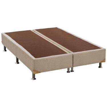 Imagem de Cama Box Base King Universal Suede Clean (193x203x30) - Ortobom
