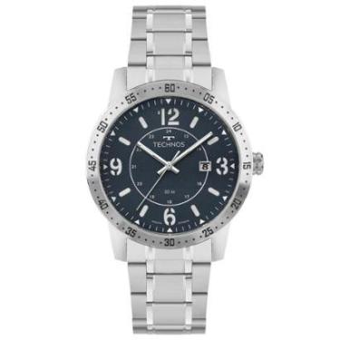 Imagem de Relógio Technos Masculino Militar Prata - 2115UBY/1A-Masculino