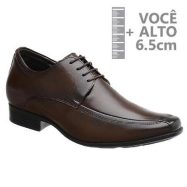 Imagem de Sapato Com Salto Interno Jota Pe Marrom Air 71353 M-Masculino