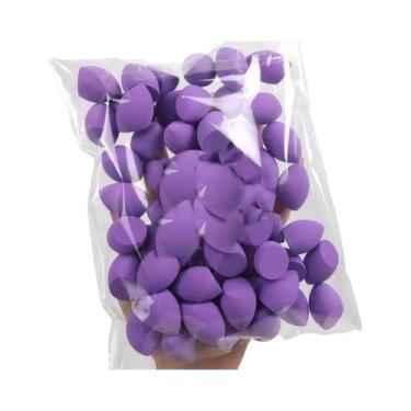 Imagem de Esponja Mini Blender Em Forma De Gota De Água 3/20/60Pcs Portátil Reut