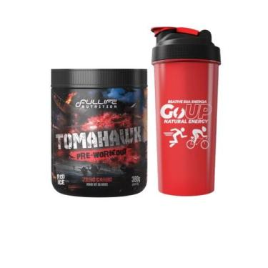 Imagem de Pré Treino Tomahawk 380g Fullife + Coqueteleira - Fullife Nutrition, R