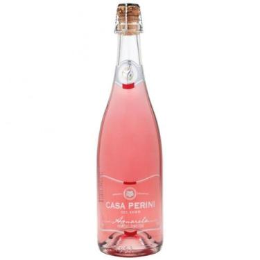 Imagem de Espumante Casa Perini Aquarela Moscatel Rosé 750ml, Doce, Rosé