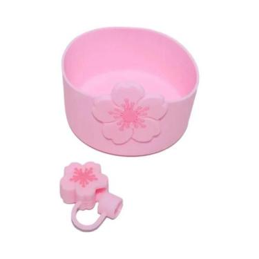 Imagem de Capa Protetora De Silicone Para Copo Stanley Cup Quencher Com Tampa Pa