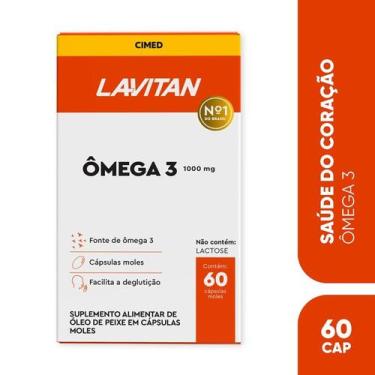 Imagem de Lavitan Omega 3 1000mg Com 60 Cápsulas