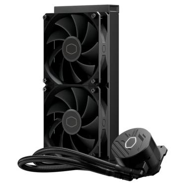 Imagem de Water Cooler P/ Proc. Cooler Master Masterliquid 240l 240mm P/ Intel/amd Rgb Preto- Mlw-d24m-a