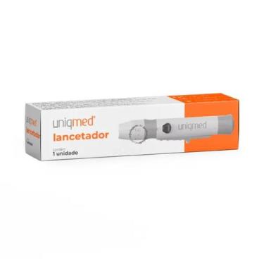 Imagem de Caneta Lancetadora Uniqmed para Controle Glicemia Diabetes