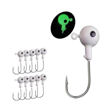 Imagem de 10 Peças De Anzóis Jig Head Para Pesca Com Iscas Artificiais Macias, I