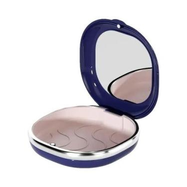 Imagem de Estojo Magnético Para Alinhadores Dentários Com Espelho Para Aparelhos