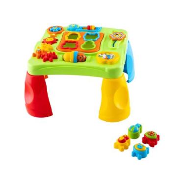 Imagem de Mesa Criativa Mesinha Didática Infantil Bebê Educativa com Som Maral 4