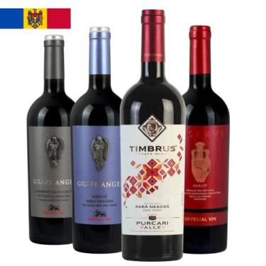 Imagem de Tintos da Moldávia 4 Garrafas - Várias Marcas