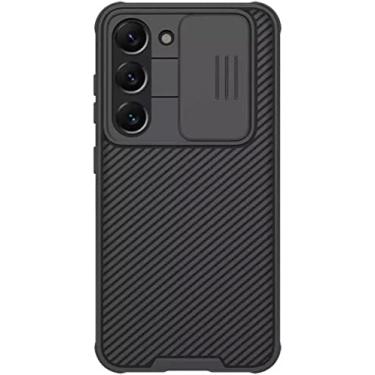 Imagem de Capa Anti Impacto Nillkin Modelo Camshield Pro compatível com Galaxy S23 (6.1 Pol) (Preto)