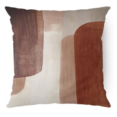 Imagem de Capa para Almofada Orgânica Texturizada 4x43cm Authentic Terracota