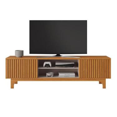 Imagem de Rack Thor Para Tv Até 70 Polegadas - Top Decor, Cinamomo/Off