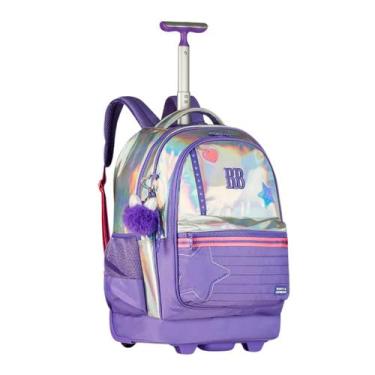 Imagem de Mochila Rebecca Bonbon Rodinhas Carrinho Escolar Clio Style - Rebecca 