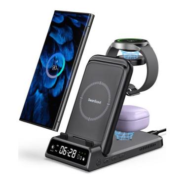 Imagem de Estação de carregamento SwanScout 703S Wireless para Samsung S24 Ultra