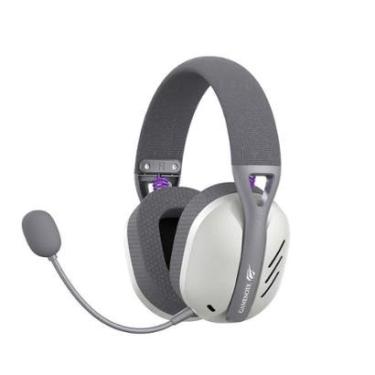 Imagem de Headset Gamer Sem Fio Havit Fuxi H3, 7.1 surround, Driver 40mm, Bluetooth e USB, Cinza -Fuxi-H3 Gray-Unissex