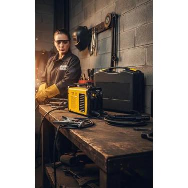 Imagem de Inversor Solda Digital Eletrodo TIG 120A Amarelo Bivolt - Congratulati