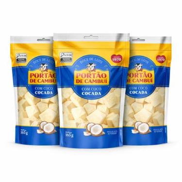 Imagem de Kit 3 Doce de Leite com Coco (Cocada) Portão do Cambuí 165g