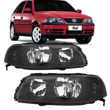 Imagem de Farol Gol G3 Parati Saveiro 1999 2000 2001 2002 2003 2004 2005 Negro F