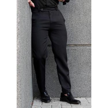 Imagem de Calça Masculina Alfaiataria Italiana - Dennis Beumont, Preto, M