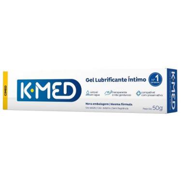 Imagem de Gel Lubrificante Íntimo Base Água Sem Perfume K-med 50g