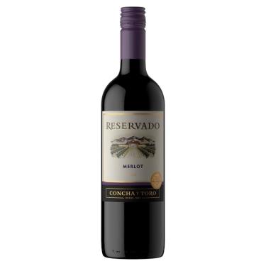 Imagem de Vinho Chileno Concha Y Toro Reservado Merlot Tinto Meio Seco 750ml