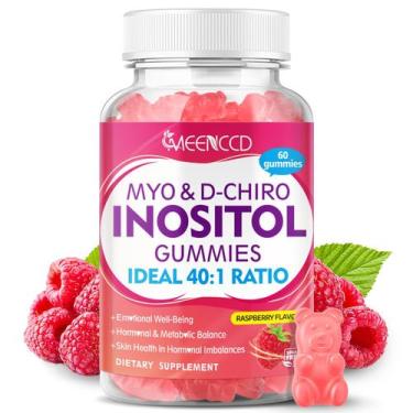 Imagem de Gomitas MEENCCD de Inositol con proporción 40:1 y Vitamina D3, 60 unid