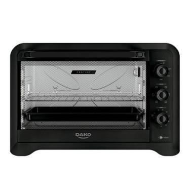 Imagem de Forno de Bancada Elétrico de Mesa Dako Pratiko 70L com Grill e Timer P
