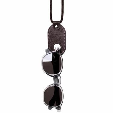 Imagem de Porta Óculos com Cordão para Pescoço Artlux PO001 -, Café