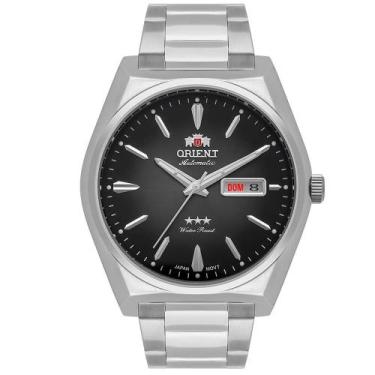 Imagem de Relogio Masculino Automatico Orient Preto F49SS013NH P1SX