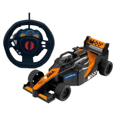 Imagem de Carrinho de Controle Remoto - Fórmula GSA Racing Team - Laranja - Cand
