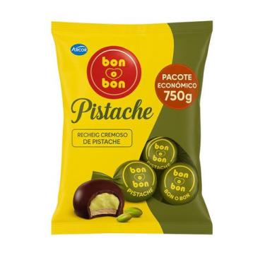 Imagem de BOMBOM ARCOR CHOCOLATE BON O BON 750g PISTACHE