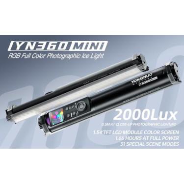 Imagem de Bastão De Led Rgb Yongnuo Yn360 Mini Bluetooth Cor da estrutura Preto