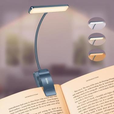 Imagem de Book Light Gritin 19 LED recarregável com 3 temperaturas de cor