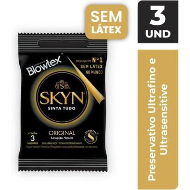 Imagem de Preservativo Skyn Original Blowtex - 3 Unidades