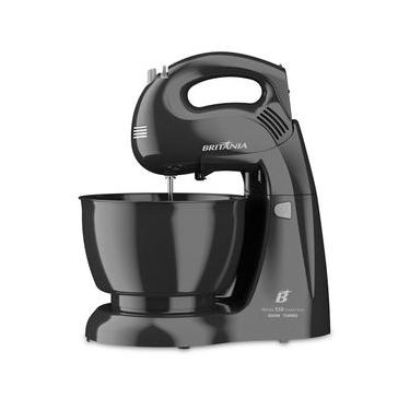 Imagem de Batedeira Convencional Britânia Turbo Double Bowl Pérola 4,3L 500W Preto 220V