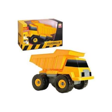 Imagem de Caminhao cacamba / basculante turbo s construction roda livre com pa 2
